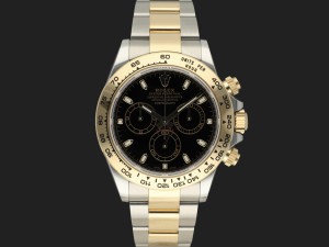 Rolex Daytona Gold/Steel Black Dial 116503