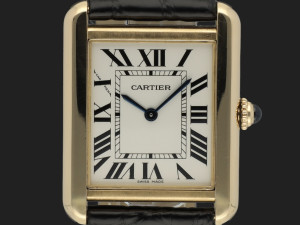 Cartier Tank Solo Small Yellow Gold W1018755 / 2743