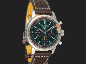 Breitling Top Time B01 Ford Mustang Green Dial AB0176 NEW