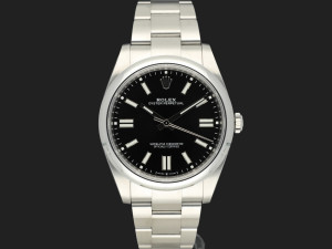 Rolex Oyster Perpetual 41 Black Dial 124300