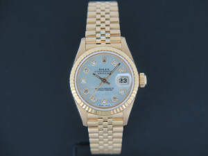 Rolex Lady-Datejust Yellow Gold MOP Diamond Dial 69178