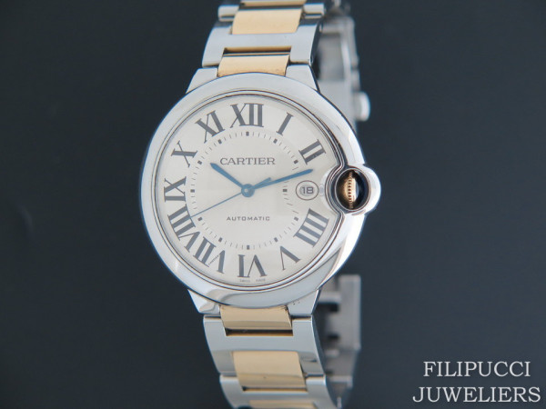 Cartier - Ballon Bleu Gold/Steel 42MM  W69009Z3 Automatic