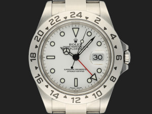 Rolex Explorer II White Dial F-Serial 16570 