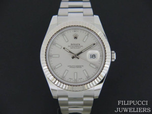 Rolex Datejust II Silver Dial 116334  