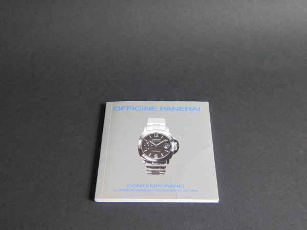 Panerai - Luminor Marina Automatic 40mm Booklet 