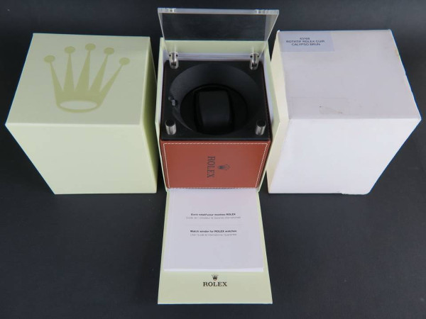 Rolex - Watch winder Swiss Kubik Calypso Brown Ref:43168
