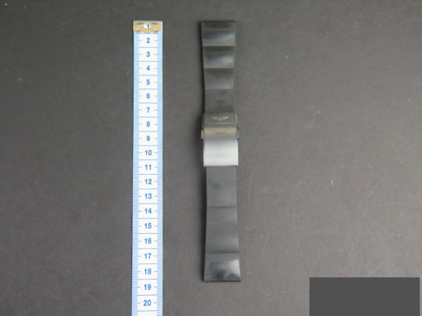 Breitling - for Bentley Rubber Strap Blacksteel
