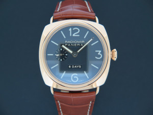 Panerai Radiomir 8 Days Rose Gold PAM00197