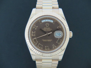 Rolex Day-Date II 41MM Everose 218235 