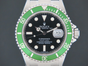 Rolex Submariner Date 16610LV D-Serial NOS FULL STICKERS