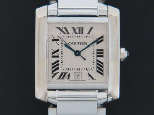 Cartier Tank Francaise White Gold W500153