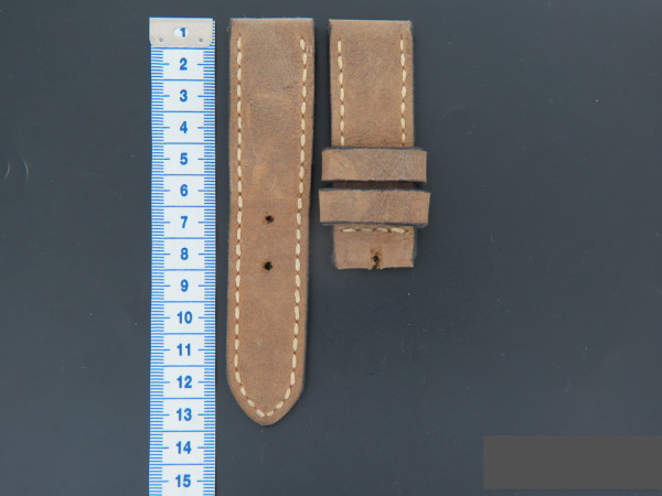 Panerai - Vintage-style Calfskin Leather Strap 27 MM