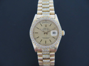 Rolex Oyster Perpetual Day-Date Diamonds