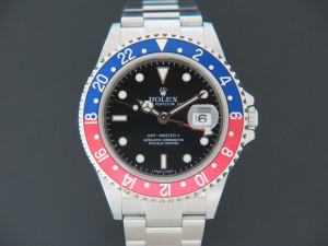 Rolex GMT-Master II 16710 Pepsi ''STICK DIAL'' Full Set