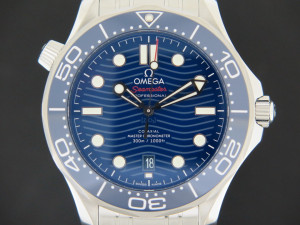 Omega Seamaster Diver 300M Co-Axial Master Chronometer NEW 210.30.42.20.03.001