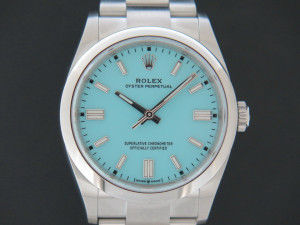 Rolex Oyster Perpetual 36 Turquoise Dial 126000 NEW