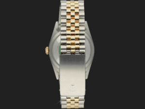 Rolex Datejust Gold/Steel White Roman Dial 16233
