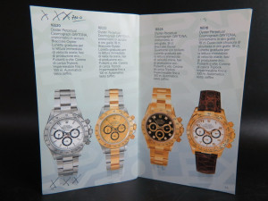 Rolex Model Brochure Booklet 1993 Italian