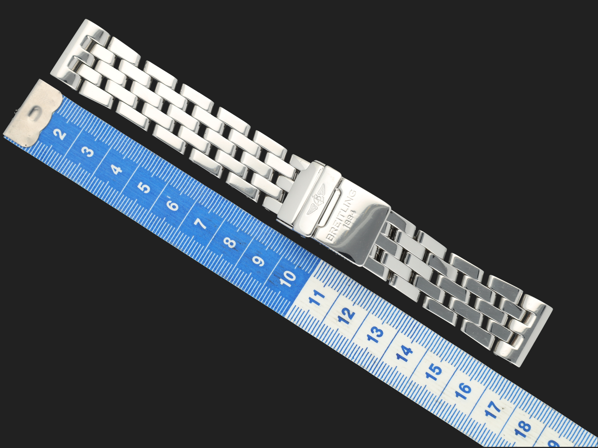 Breitling Pilot Bracelet 20mm Parts Filipucci Jewelers Maastricht