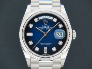 Rolex Day-Date White Gold Vignette Diamond Dial 128239
