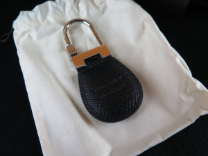 Montblanc Leather Keychain NEW