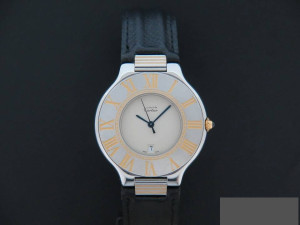 Cartier Must 21 Gold/Steel 