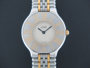 Cartier Must 21 Gold/Steel 31MM