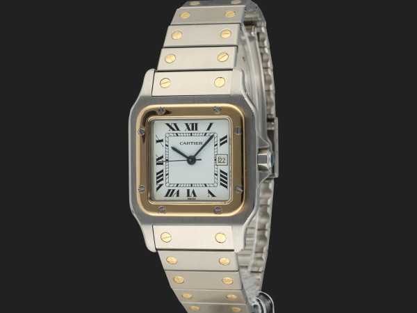 Cartier - Santos Carree Automatic Gold/Steel 2961
