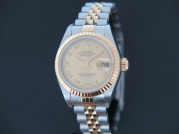 Rolex - Datejust Lady Gold/Steel Champagne Dial 79173