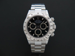 Rolex Cosmograph Daytona Black Dial 