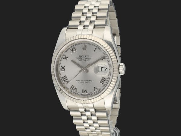 Rolex - Datejust Rhodium Roman Dial 116234 