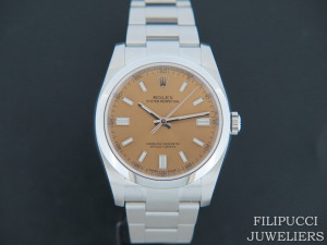 Rolex Oyster Perpetual  White Grape NEW 116000