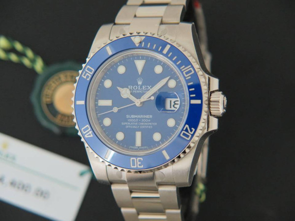 Rolex - Submariner Date White Gold NEW 116619LB  