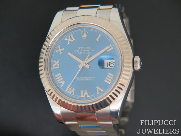 Rolex - Datejust II Azzurro Blue 116334