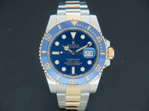 Rolex  Submariner Date Gold/Steel  Blue Dial 116613LB