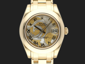 Rolex Pearlmaster 34 Yellow Gold Goldust Dream MOP Dial 81208