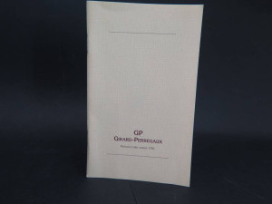 Girard Perregaux Collection Booklet