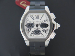 Cartier Roadster Rubber XL Automatic Chronograph NEW
