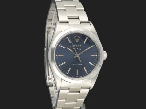 Rolex Air-King 34 Blue Dial 14000  