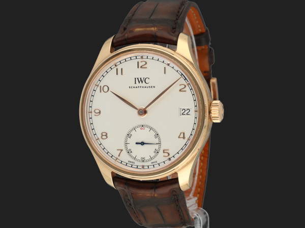 IWC - Portugieser Hand Wound 8-Days Rose Gold IW510204