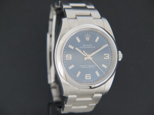 Rolex Oyster Perpetual 34 Blue Arab Dial 114200