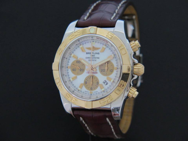 Breitling - Chronomat 44 Steel/Rose Gold M.O.P Dial