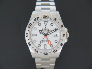 Rolex Explorer II White Dial 226570 NEW