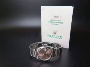 Rolex Datejust 31 Pink Roman Dial 68240