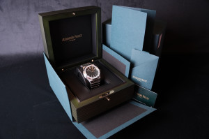 Audemars Piguet Royal Oak 41 Selfwinding Khaki Green Dial 15510ST NEW