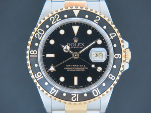 Rolex GMT Master II Gold/Steel 16713