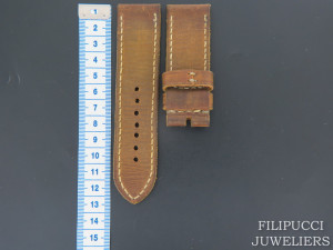 Panerai Vintage-style Calfskin Leather Strap 26 MM