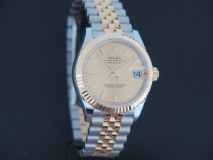 Rolex Datejust 31 Gold/Steel Champagne Dial 278273 NEW