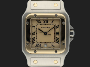Cartier Santos Galbee Gold/Steel 187901