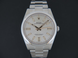 Rolex Oyster Perpetual 41 Silver Dial 124300 NEW